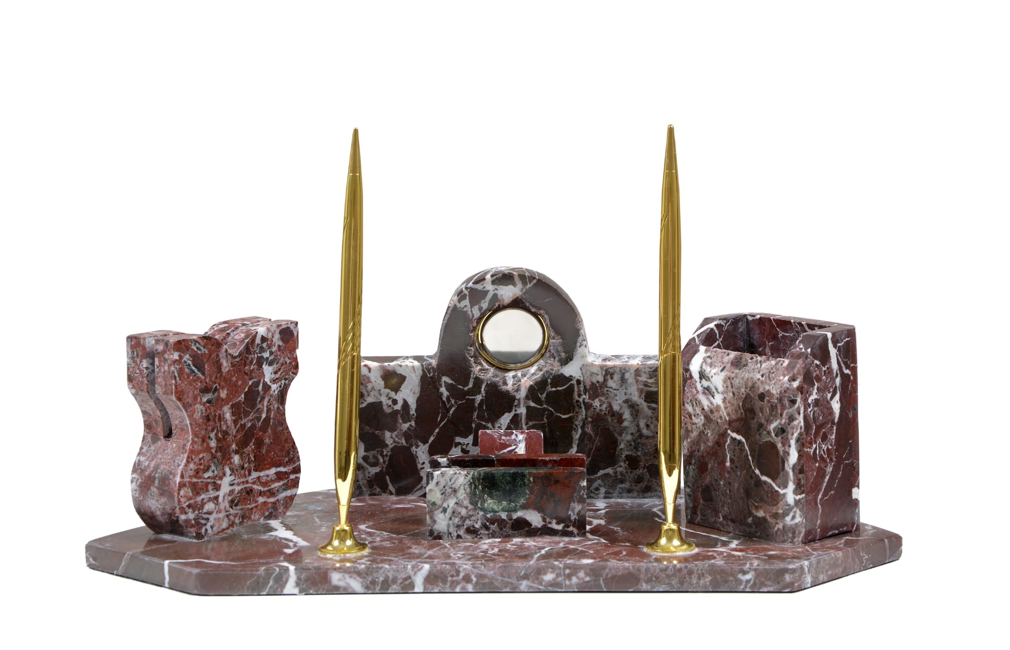 Mermerden İsme Özel Masaüstü Sümen Takımı