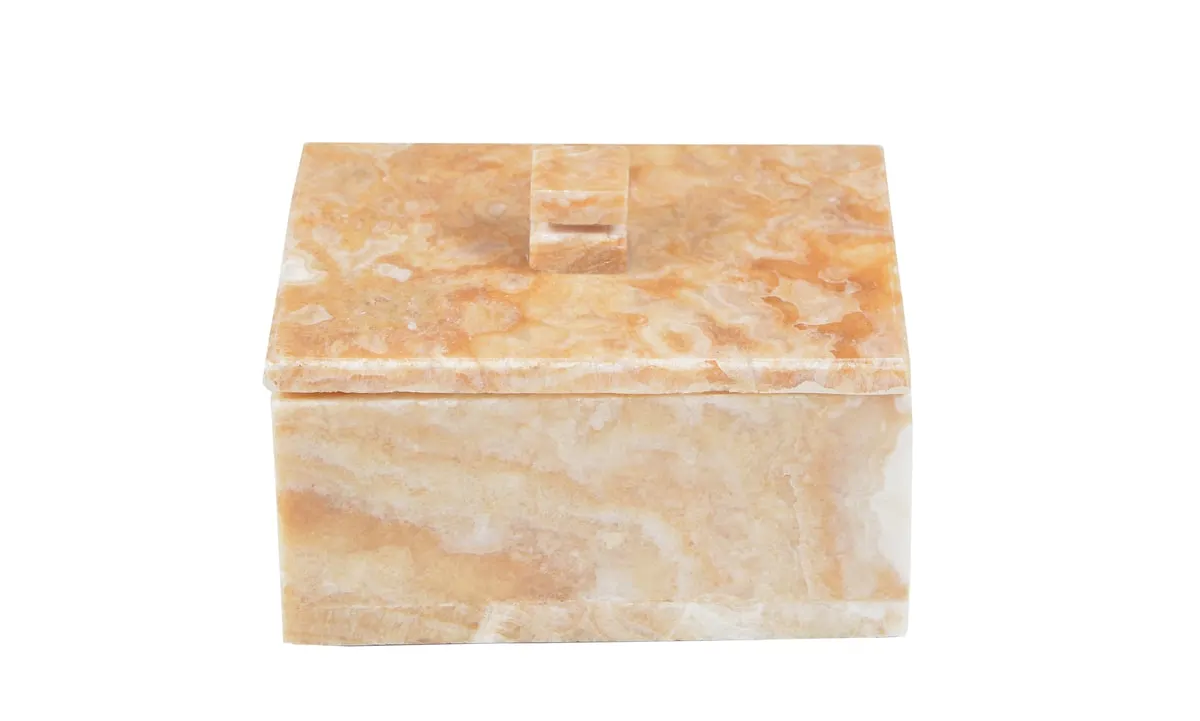 Doğal Mermer Takı Kutusu – Şıklığın ve Düzenin Zarif Buluşması