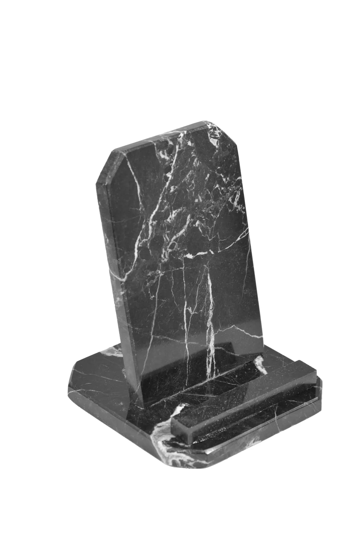 Doğal Mermer Masaüstü Telefon Tutucu