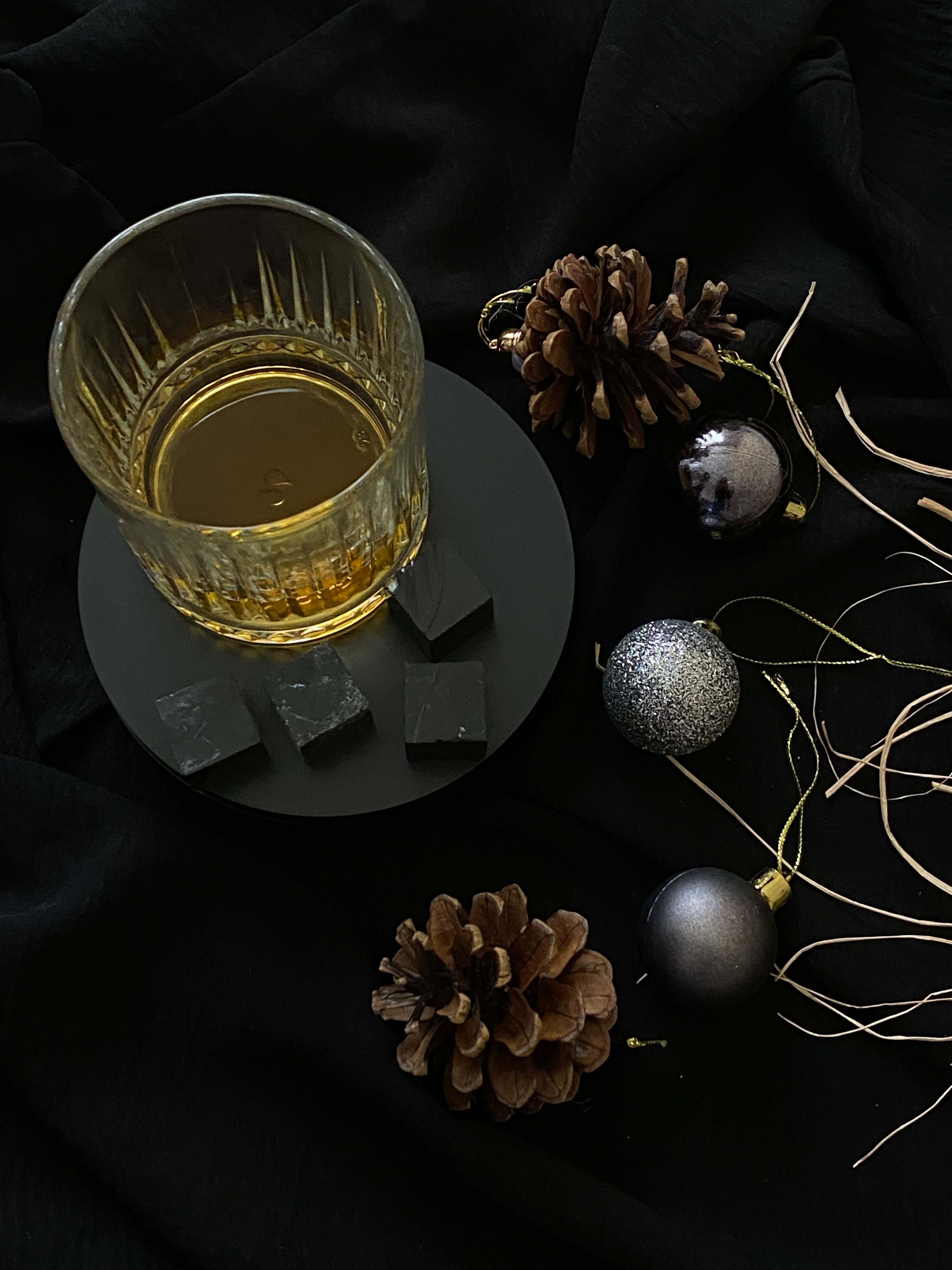 Doğal Mermer Viski Taşları