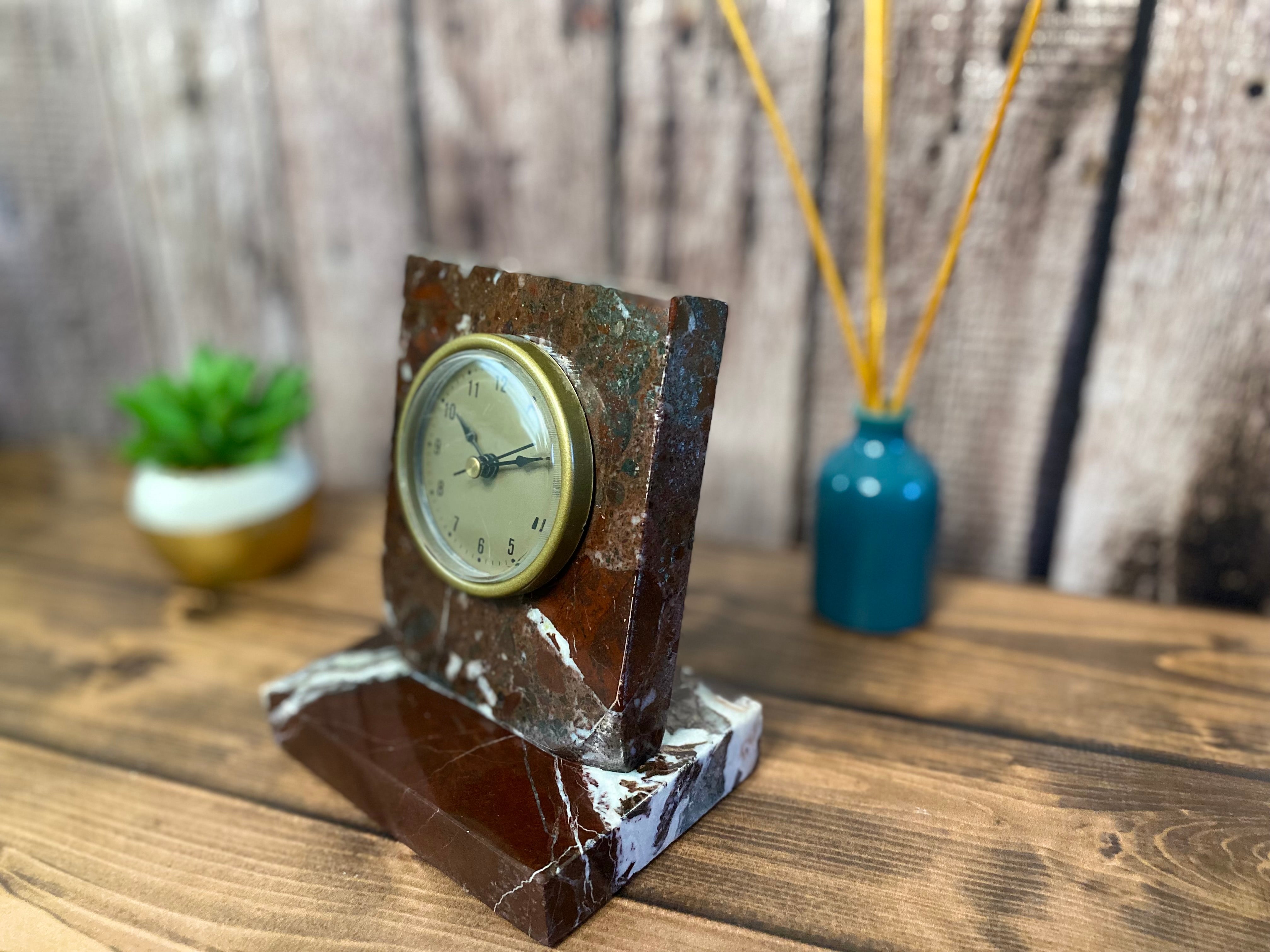 Rosso Levanto Dekoratif Masaüstü Saat