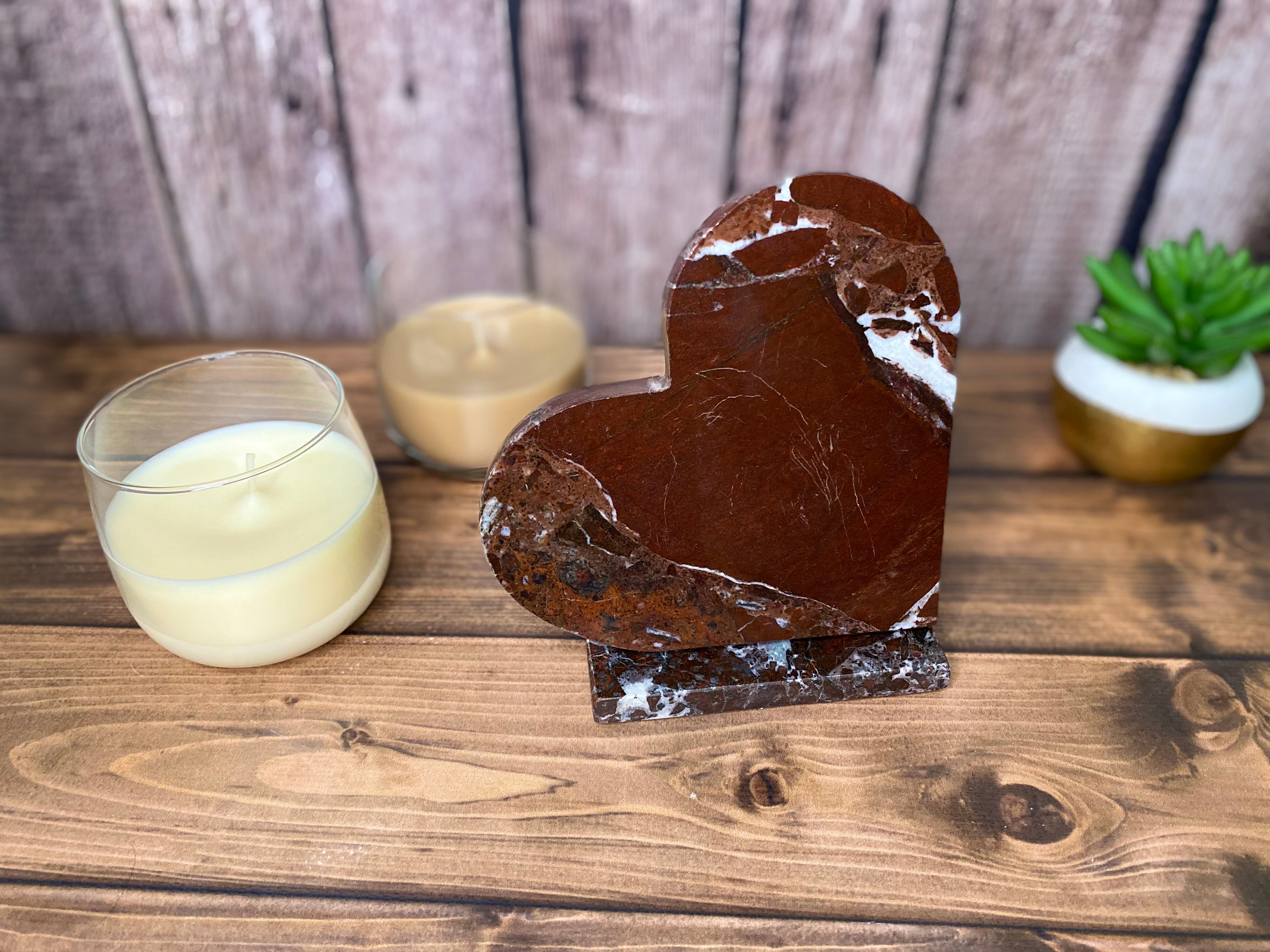 Kişiselleştirilebilir Mermer Masaüstü Kalp