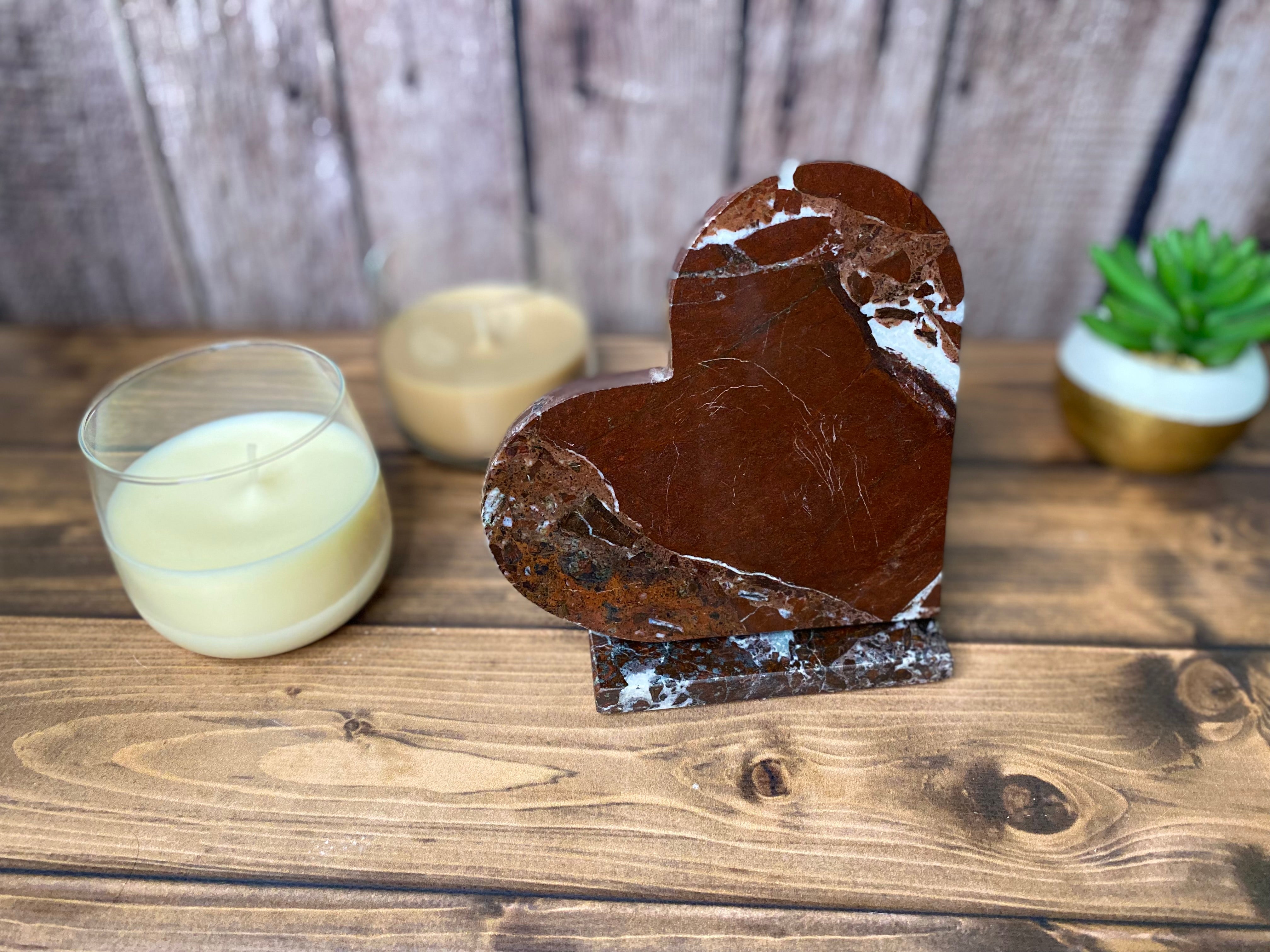 Kişiselleştirilebilir Mermer Masaüstü Kalp