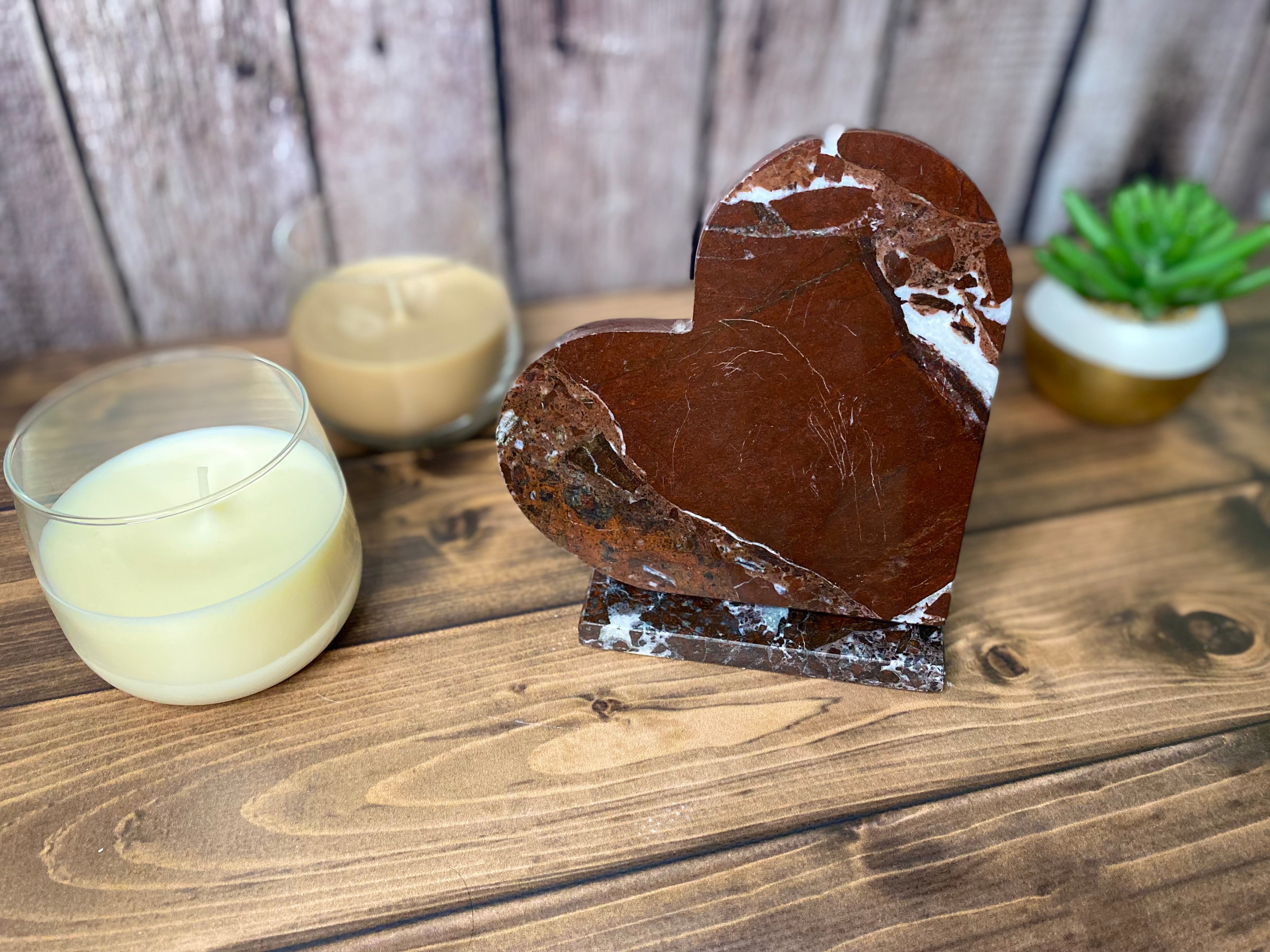 Kişiselleştirilebilir Mermer Masaüstü Kalp