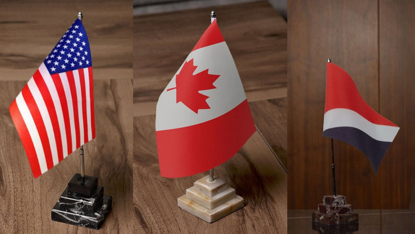 Masaüstü Mermer Bayrak