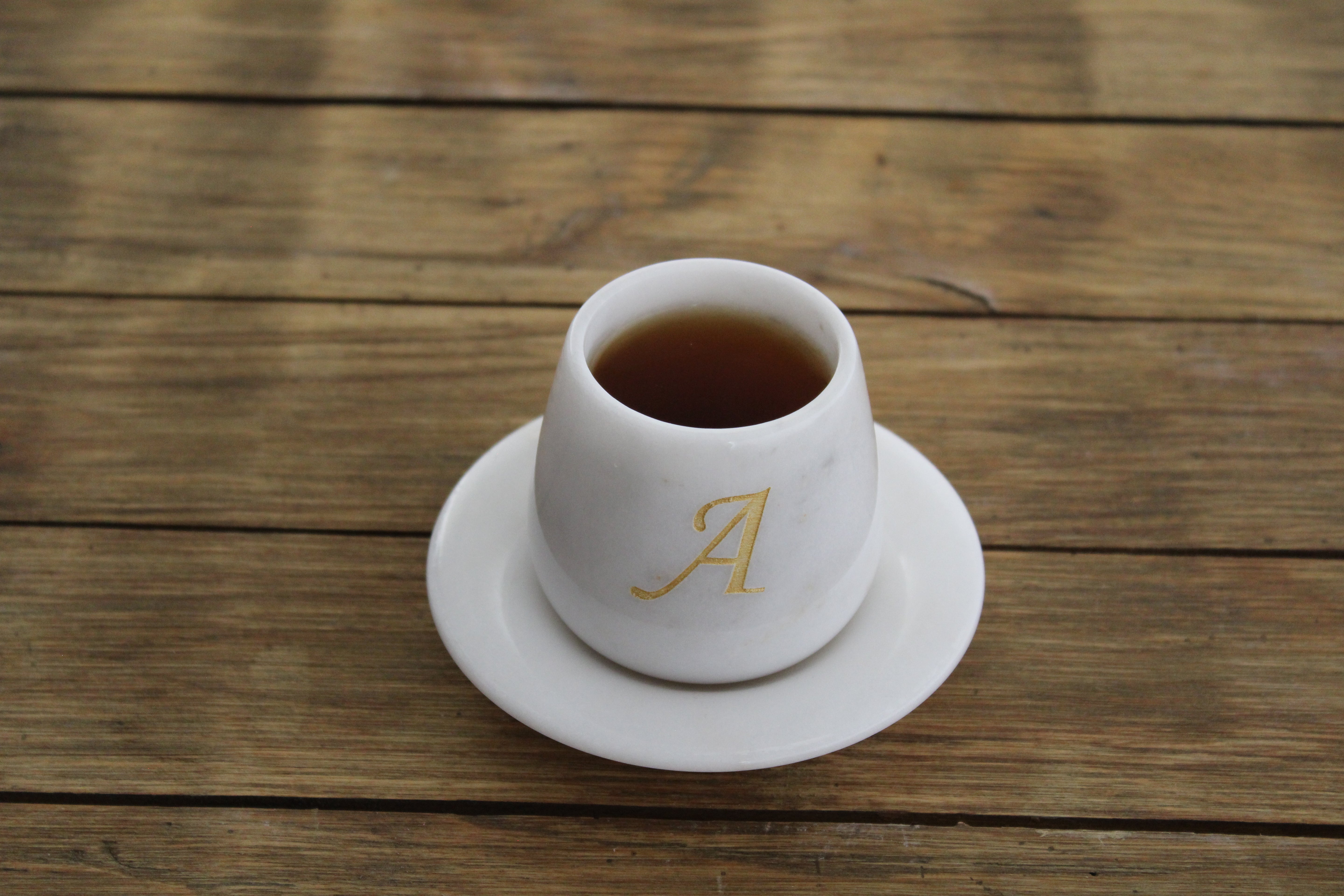 Kişiye Özel Mermer Kahve Fincanı - Şık ve Dayanıklı El Yapımı Tasarım