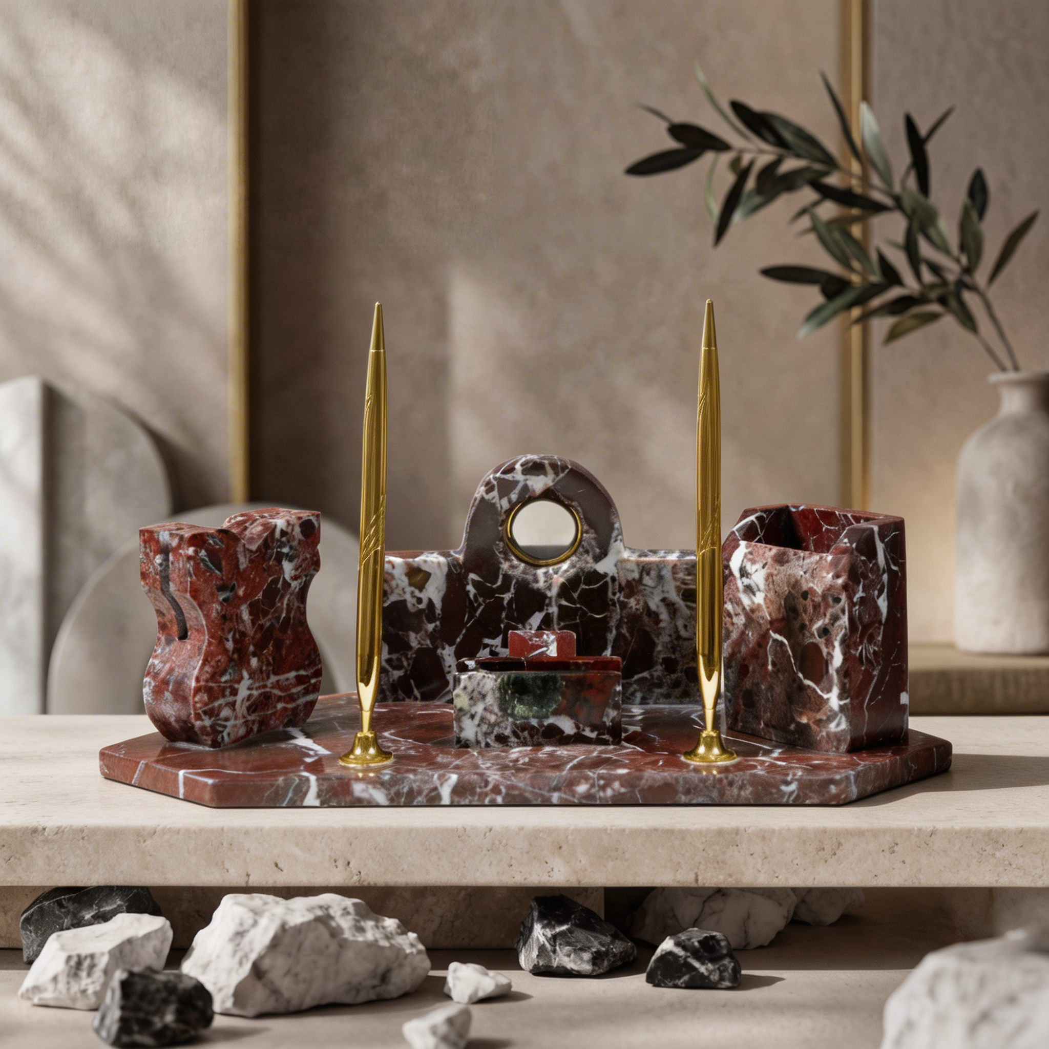 Masaüstü Saatli Organizer