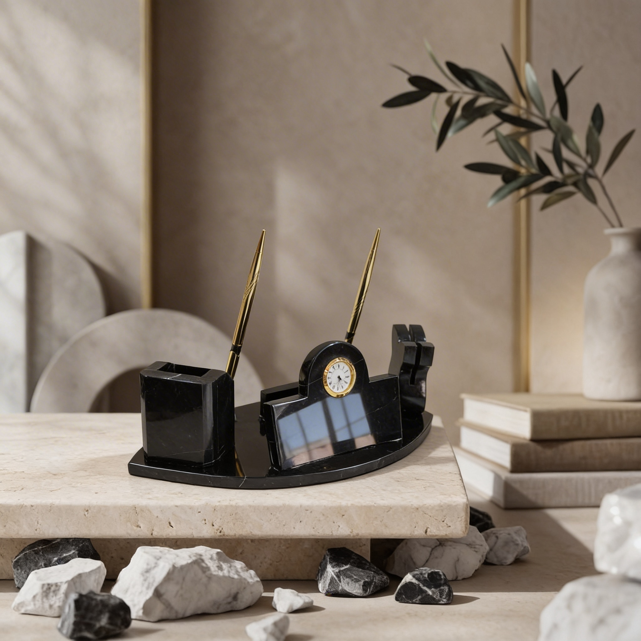 Masaüstü Saatli Organizer