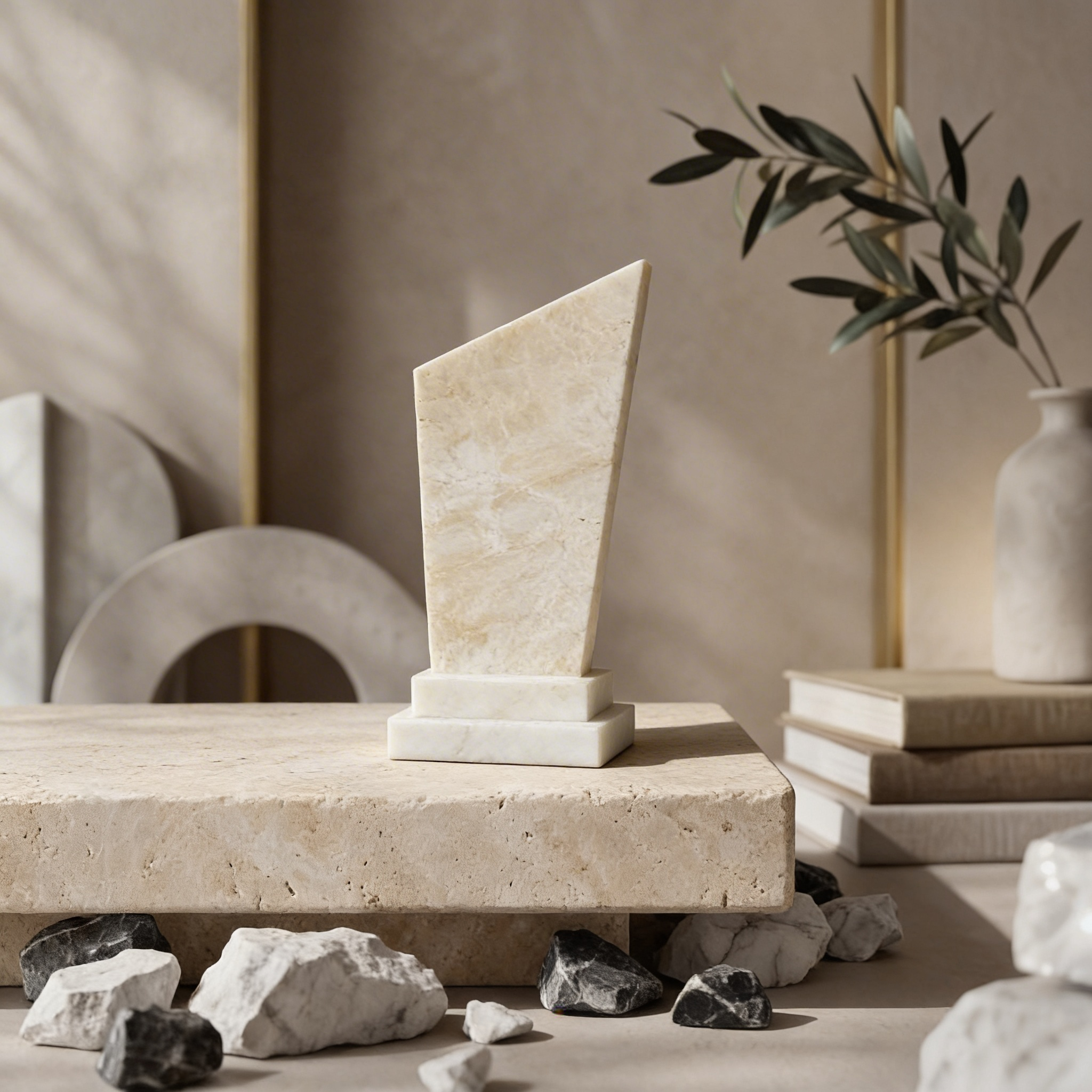 Masaüstü Mermer Plaket