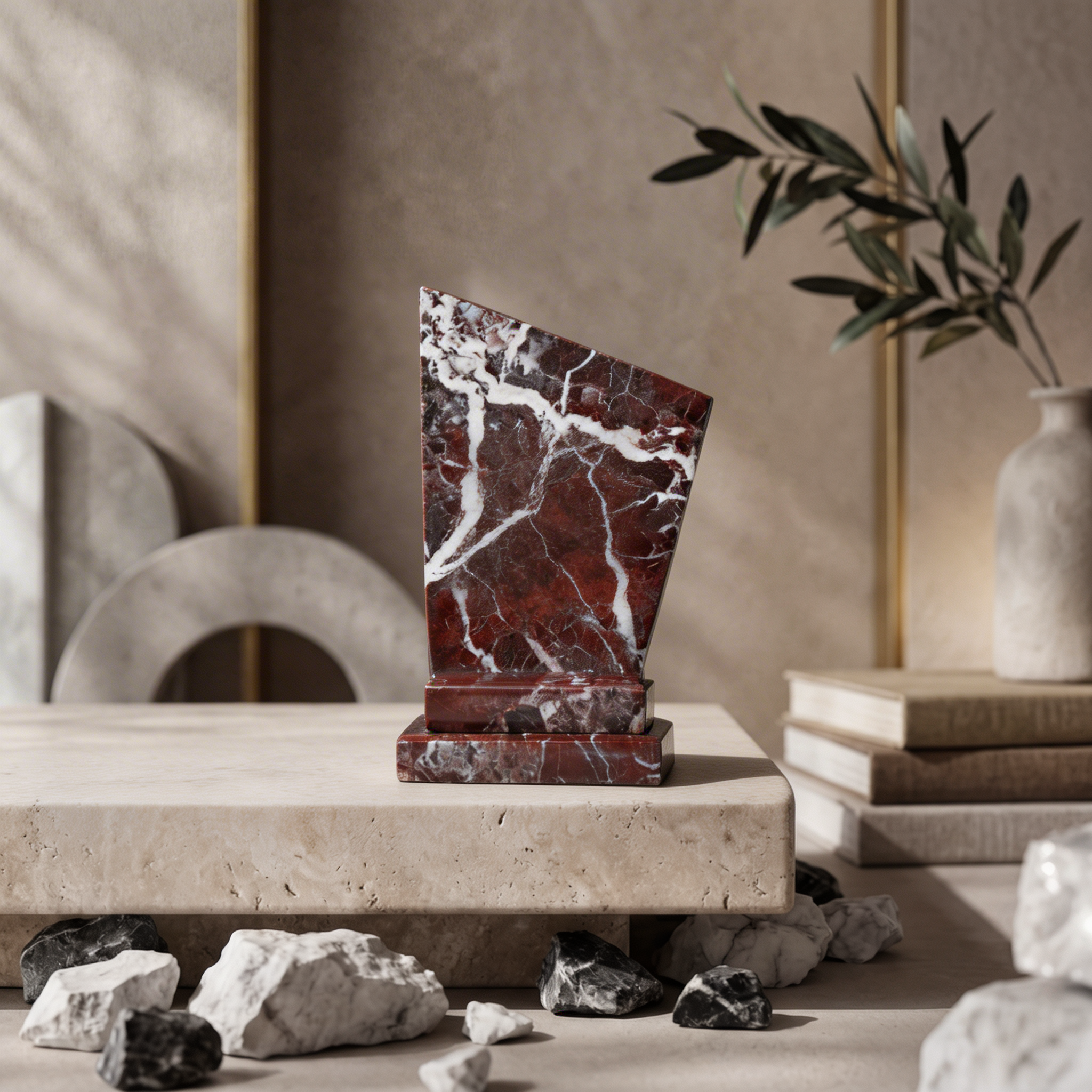 Masaüstü Mermer Plaket