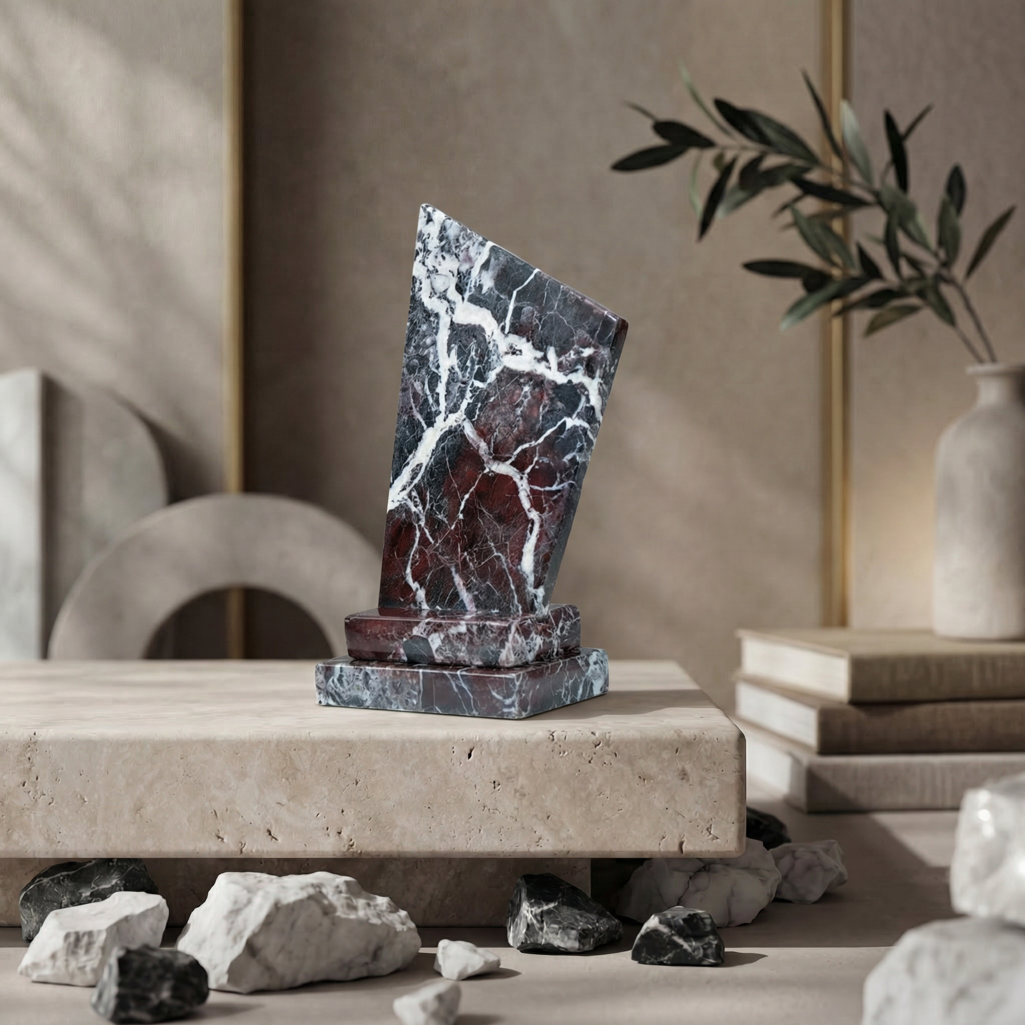 Masaüstü Mermer Plaket