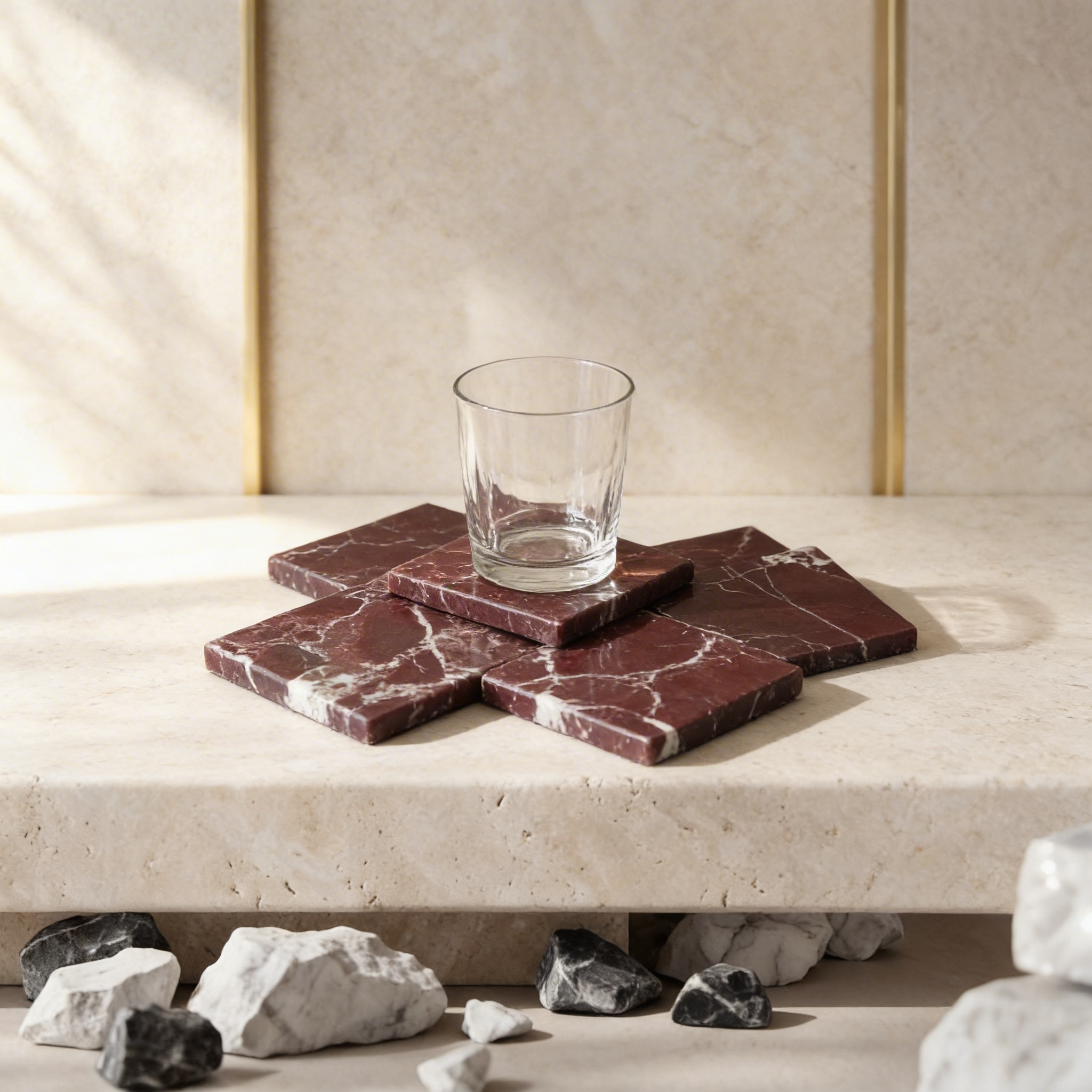 Bardak Altlığı - 4'lü Set