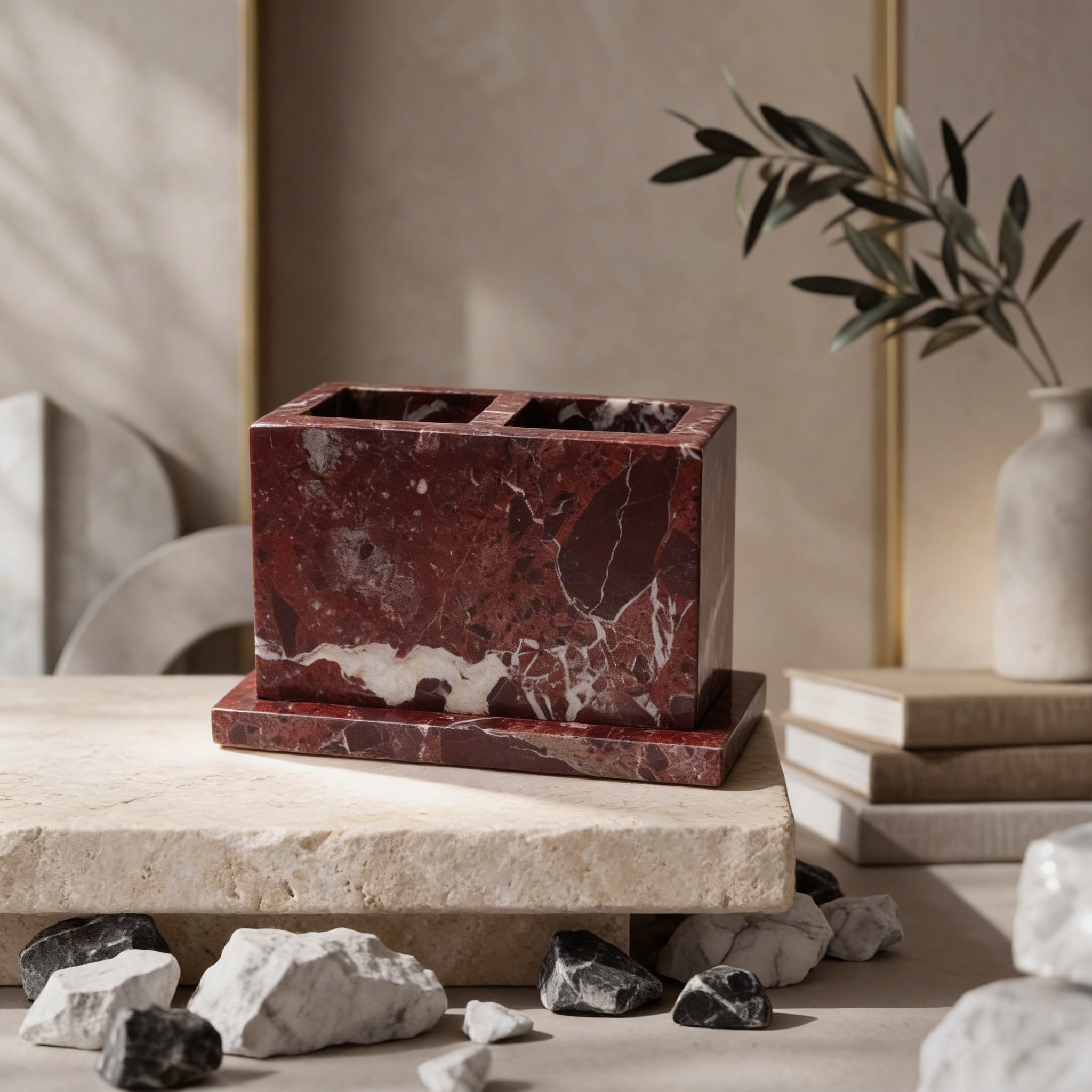 Rosso Levanto Çiftli Organizer