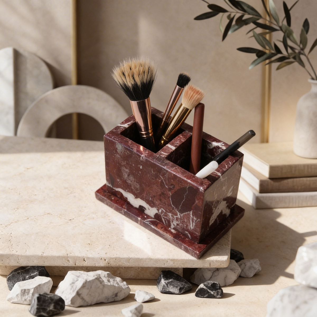 Rosso Levanto Çiftli Organizer