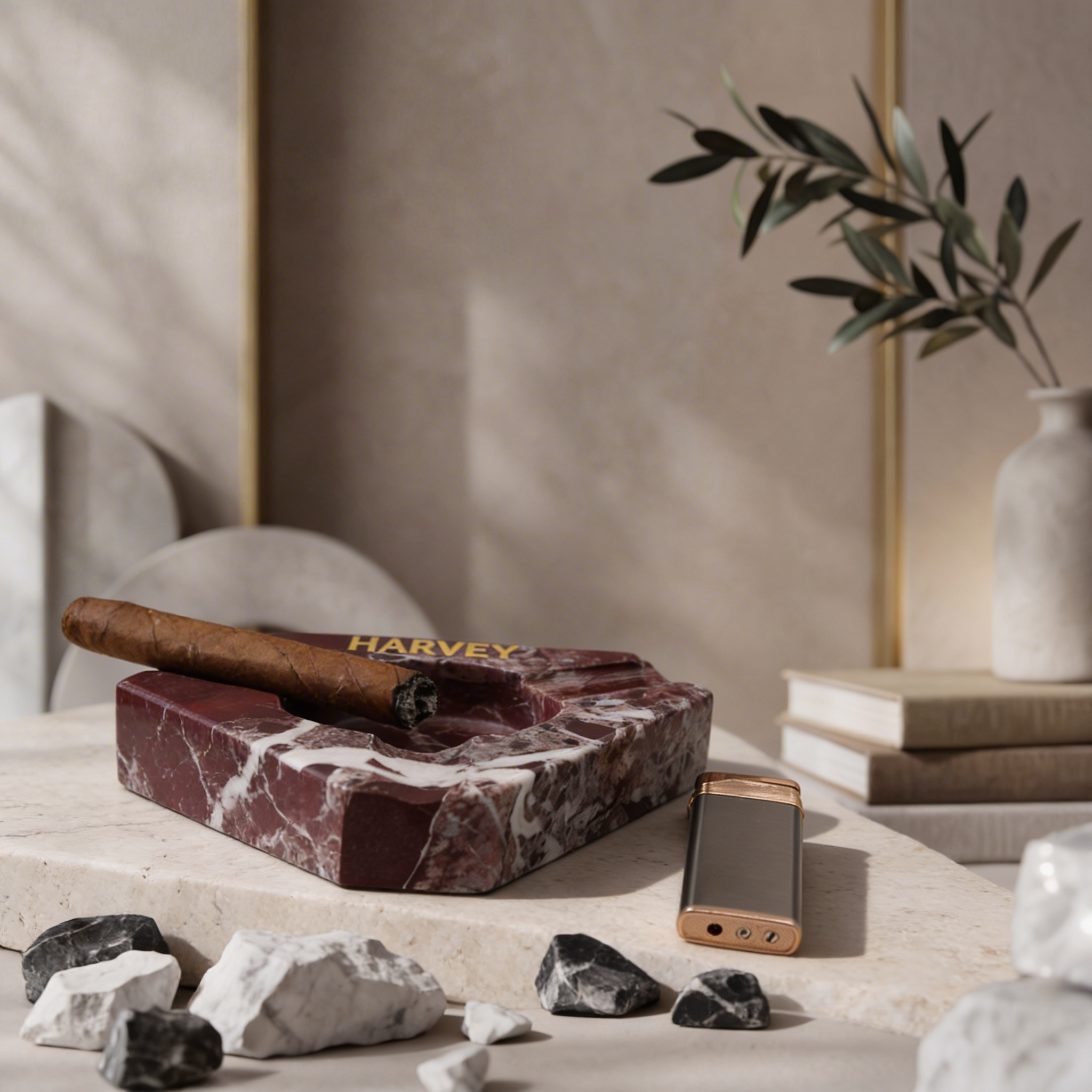 İsme Özel Üçgen Puro Küllüğü