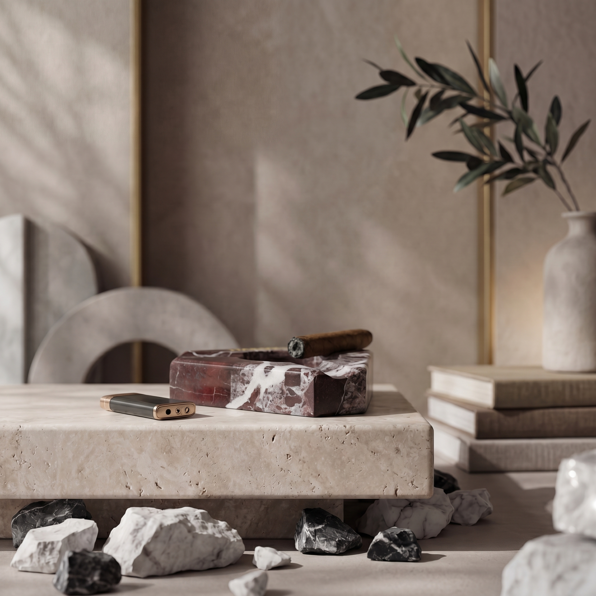 İsme Özel Üçgen Puro Küllüğü