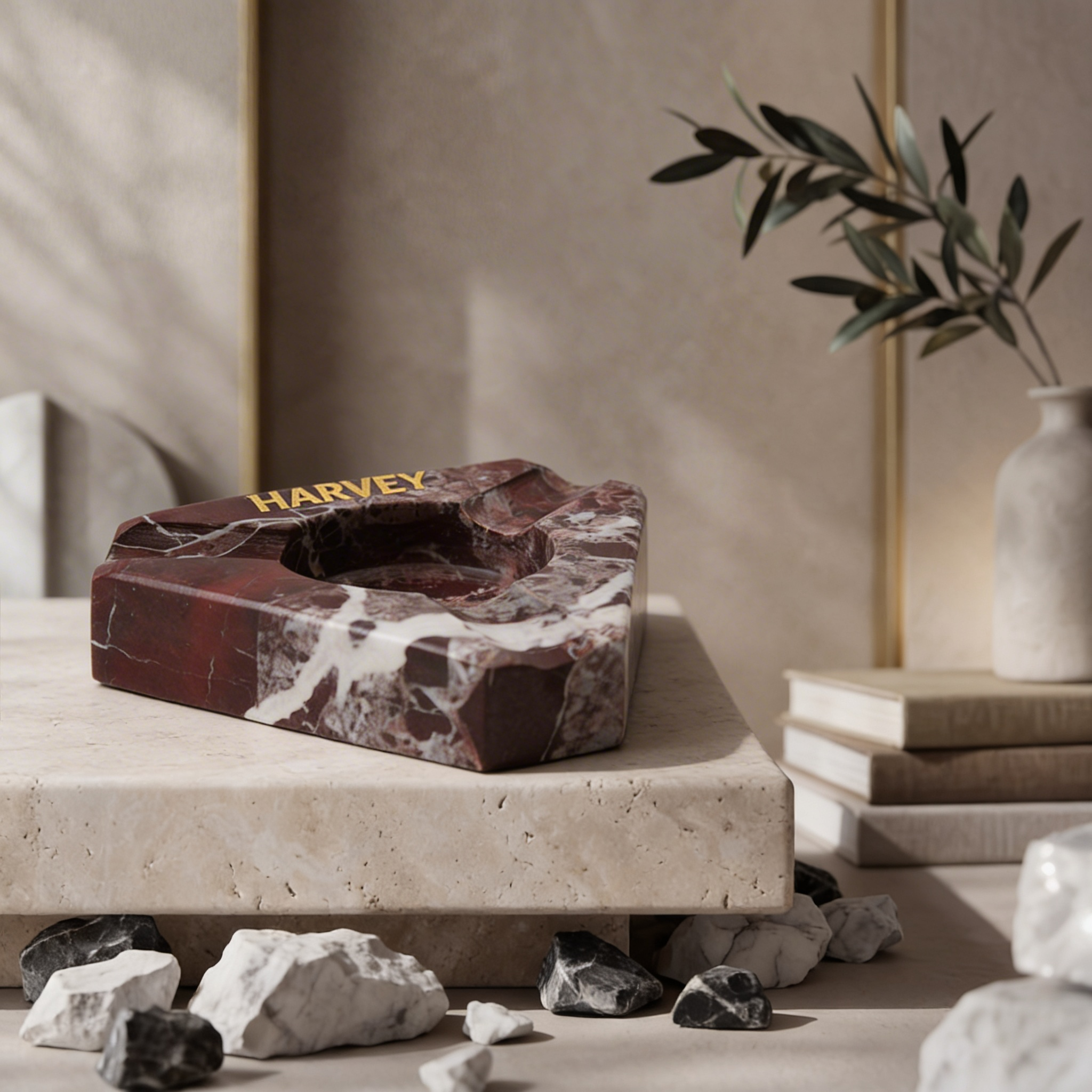 İsme Özel Üçgen Puro Küllüğü