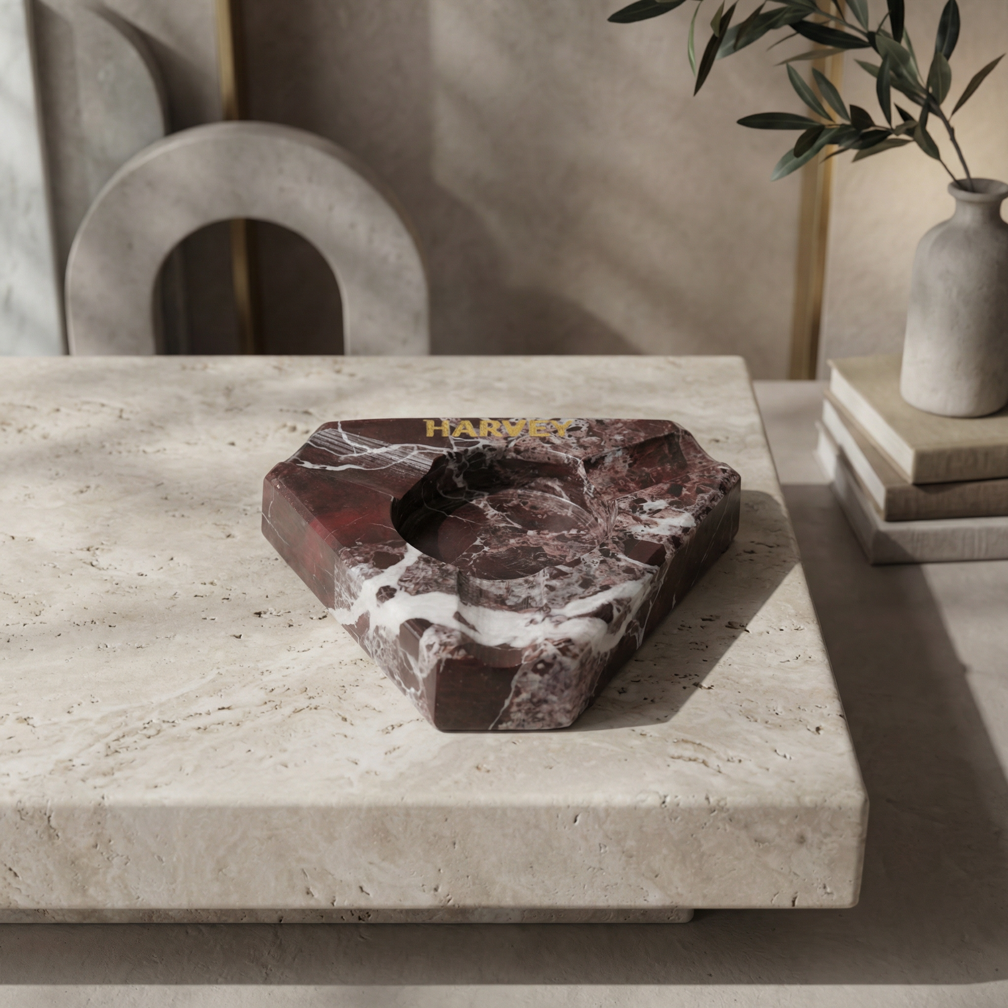 İsme Özel Üçgen Puro Küllüğü