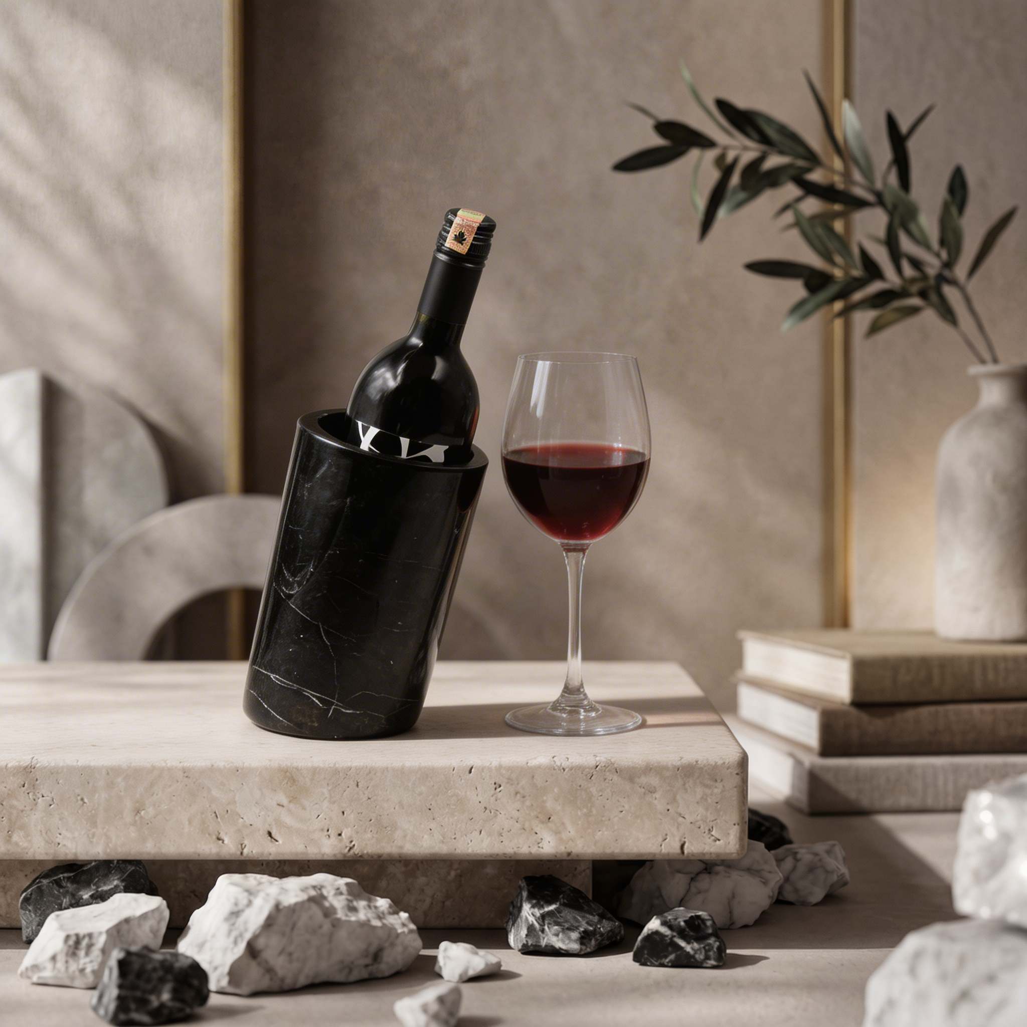 Black Diamond Şarap Standı